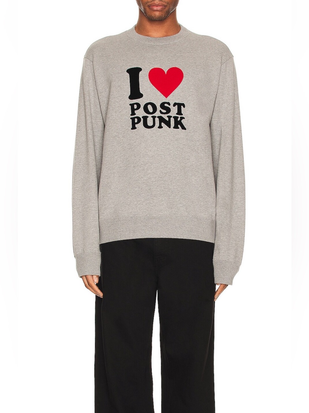 Undercover (Jun Takahashi) 'I ♥ POST PUNK' Graphic Sweatshirt - Size 3